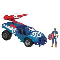 Marvel Avengers Captain America Battle Vehicle with Action Figure