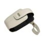 BlackBerry Leather Tote Case for Blackberry 8800 (With Strap) (White)