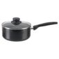 Tesco Teflon Coated 20cm Non-stick Aluminium Saucepan, Black