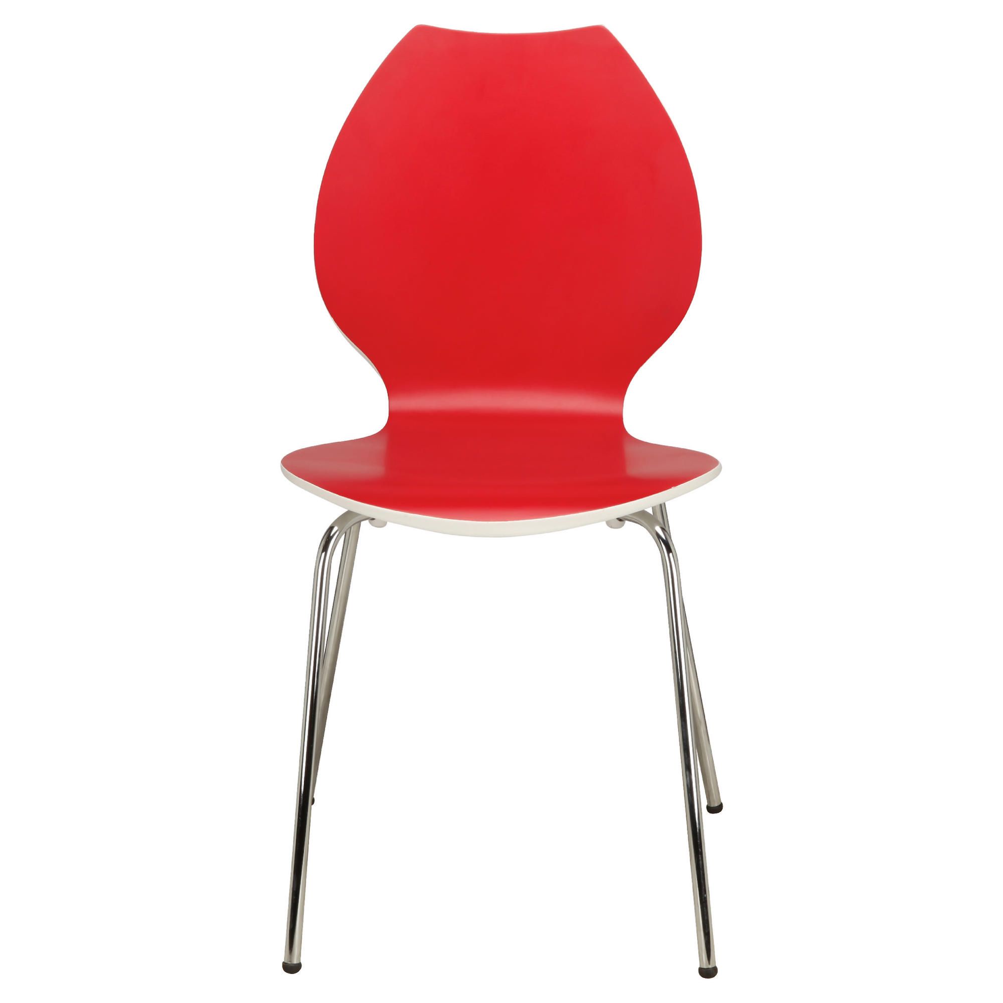 Candy Pair Of Chairs White / Red