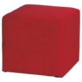 Stanza Fabric Cube Red