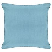 Tesco Faux Silk cushion, duck egg