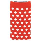 Orbyx Smartphone Polka Dot Sock  Red