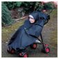 Stroller Rain Cape -Black
