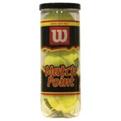 Wilson Match Point Tennis Balls 3pk
