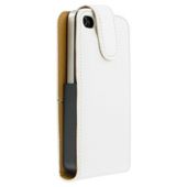 ProTec Leather Look Case iPhone 4/4S White