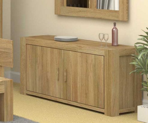 Image of Baumhaus Cmr02b Atlas Solid Oak Sideboard