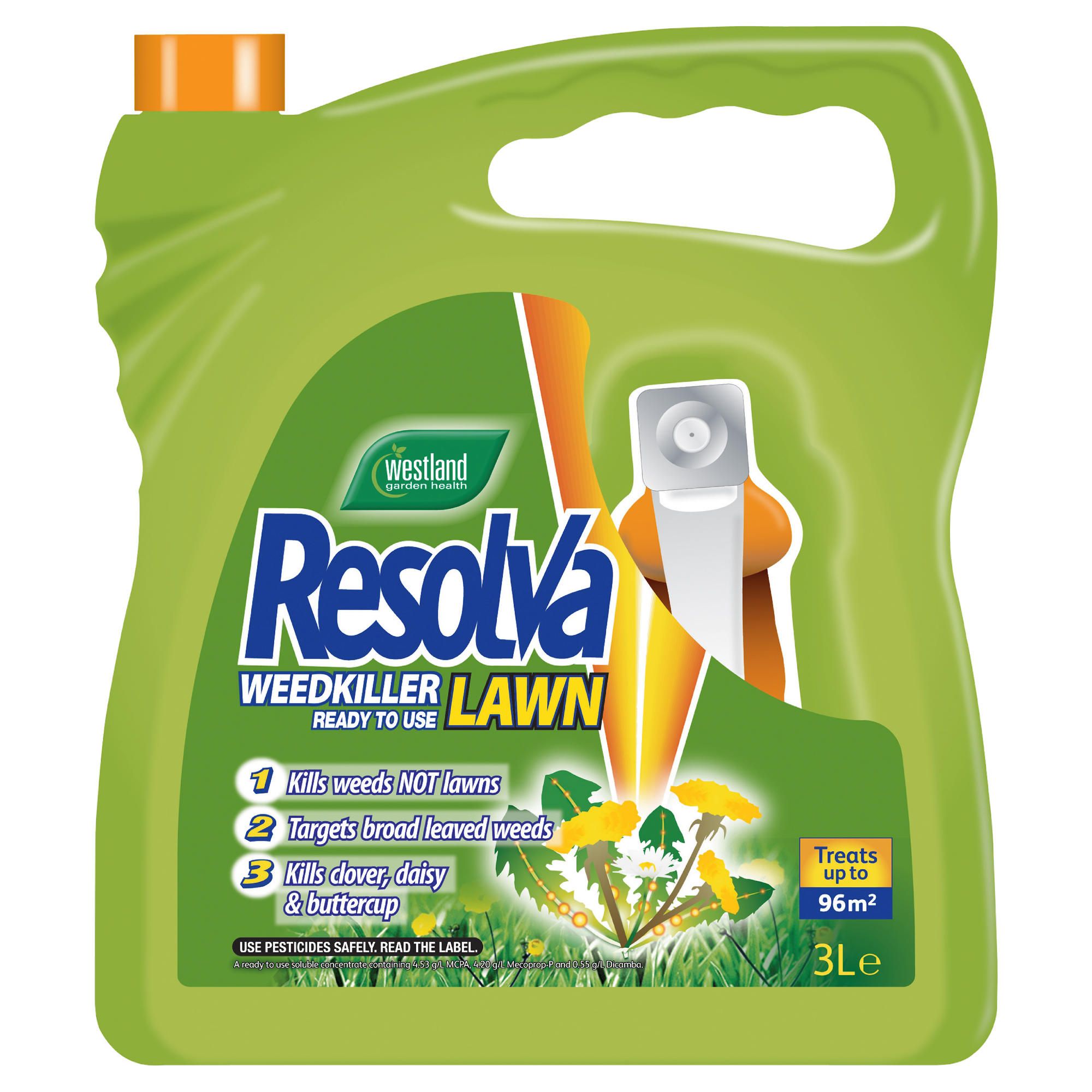 Westland Resolva 24H Ready to Use Weedkiller 3 Litre Gables and Gardens