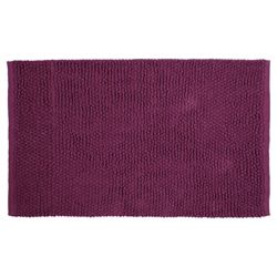 Tesco Chenille Loop Mat Aubergine