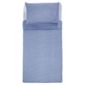 Tesco Value Stripe Duvet Set Blue Single