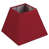 Tesco square shade, 18cm REd