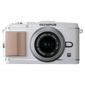 Olympus E-P3 Camera with 14-42mm II R Lens Kit (White)