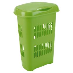 Laundry hamper, green