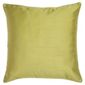 Tesco Faux Silk cushion, green