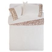 F&F Home Rouched Panel Duvet Double