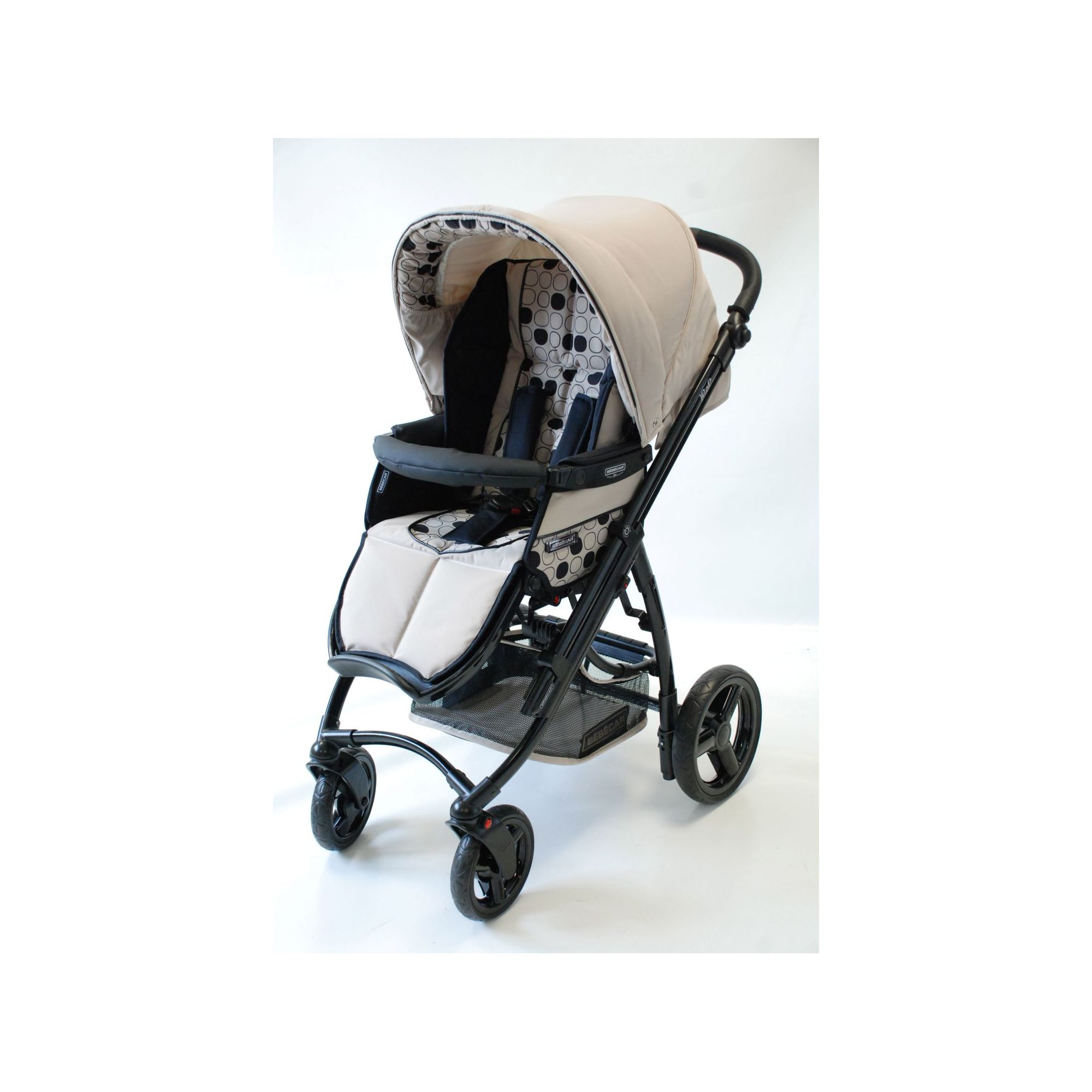 Bebecar Ip-Op black Pushchair Parchment at Tesco Direct