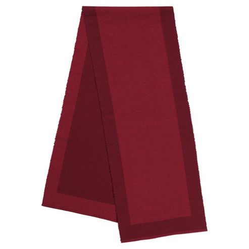 runner, Buy tesco Tesco table from our ribbed & runners red burgandy    Tablecloths table