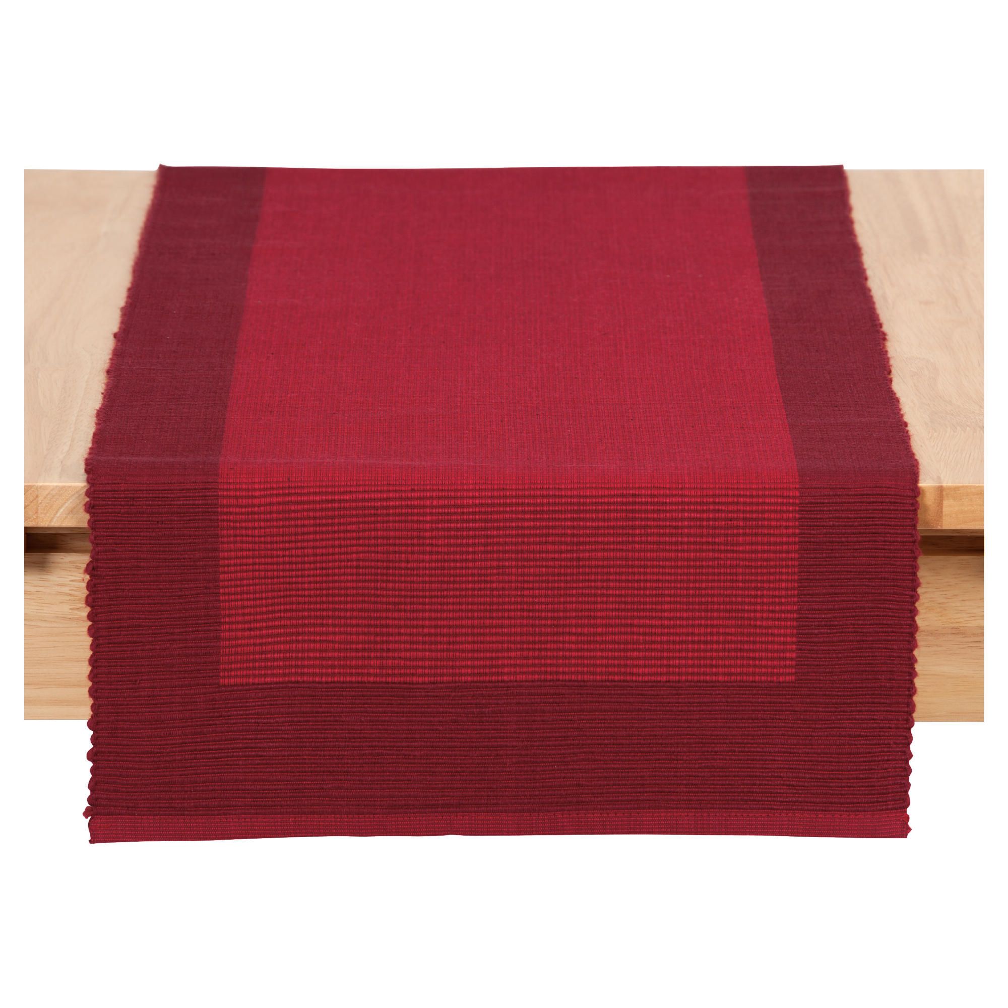 runner  table tesco runners this red ribbed tesco runner table tesco burgandy table