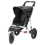 Out 'n' About V2 Nipper 360, Single 3 wheeler Pushchair, Black