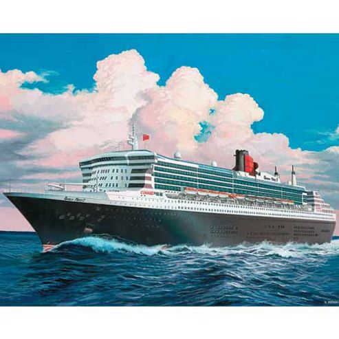 Image of Revell Ocean Liner Queen Mary 2 Model Set
