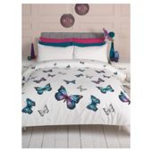 F&F Home Cascade Butterflies Single Duvet Set