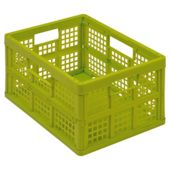 Really useful box 32l folding box bright lime
