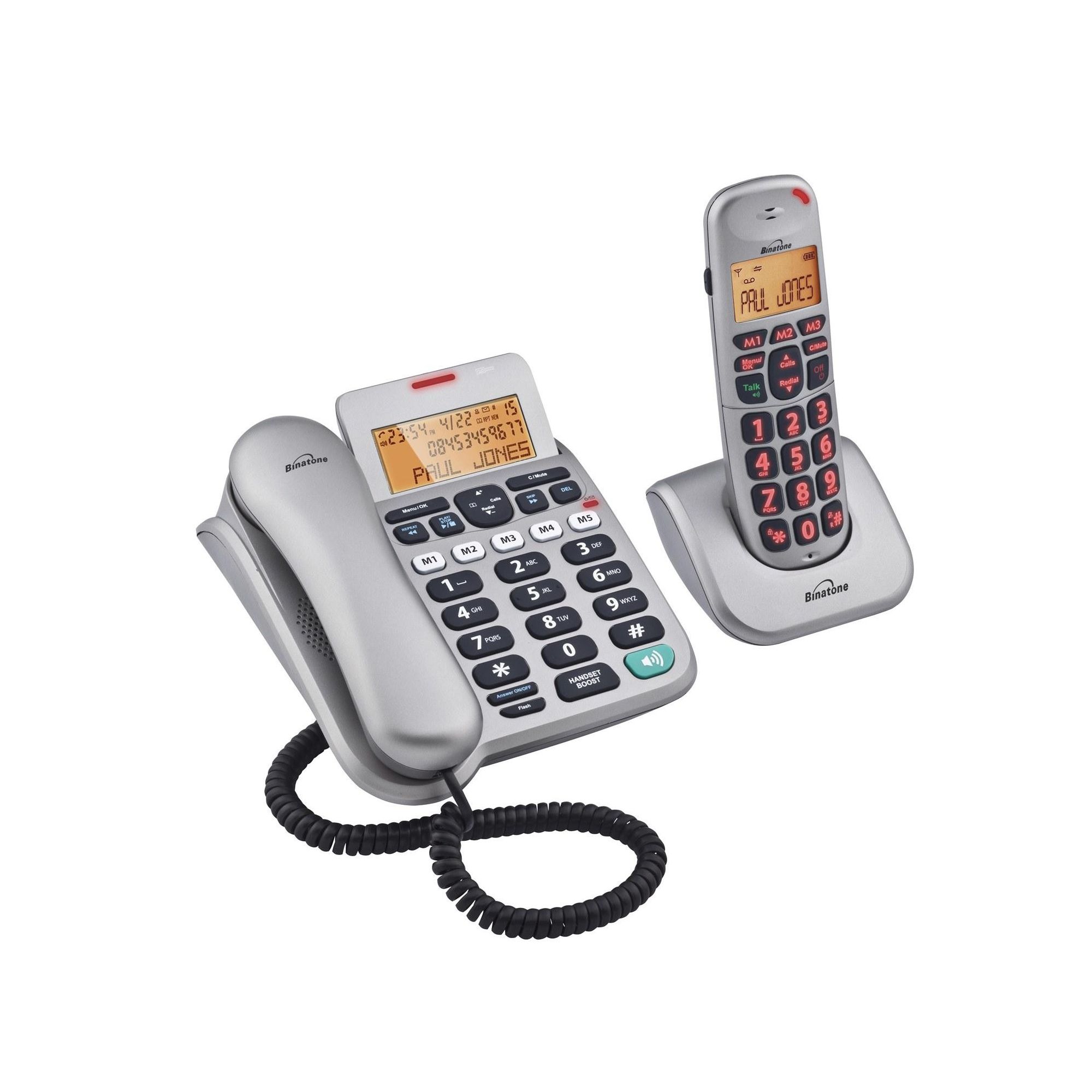 Binatone Speakeasy Combo 3865 Telephone   Set of 2  freelance xt3500