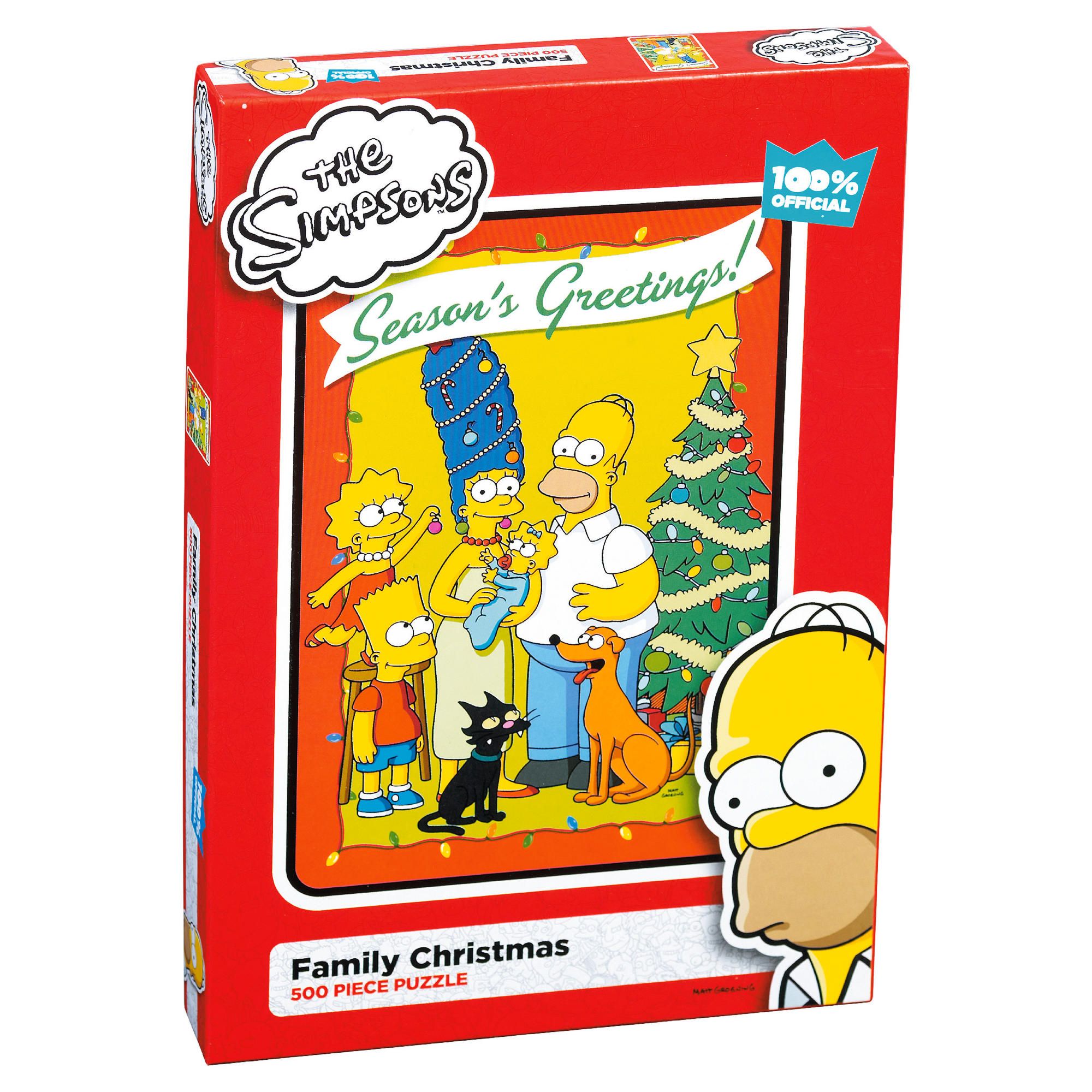 Simpsons 500 Piece Christmas 