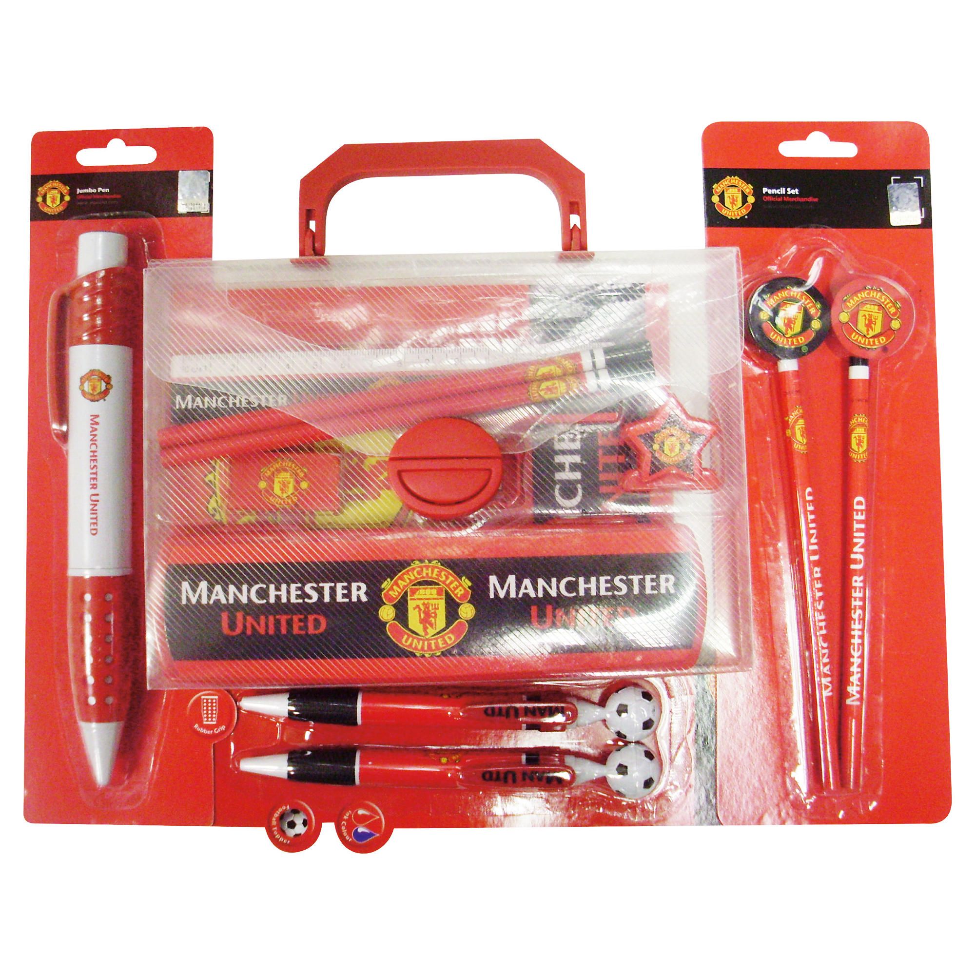 Manchester United football stationery set 