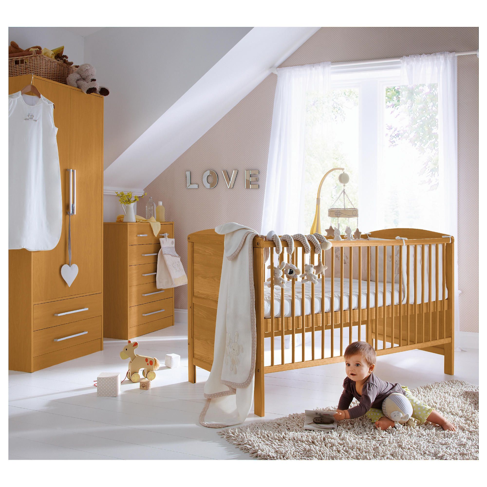 Saplings Larrisa 3 Piece Room Set, Antique at Tesco Direct