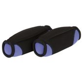 Tesco 1kg soft grip dumbbells, twinpack