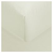 Finest Pima Cotton Fitted Sheet Double Ivory