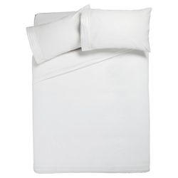 Finest Pima Cotton Piped Edge Duvet Set Kingsize