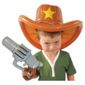 Kids Airhedz - Cowboy Kit