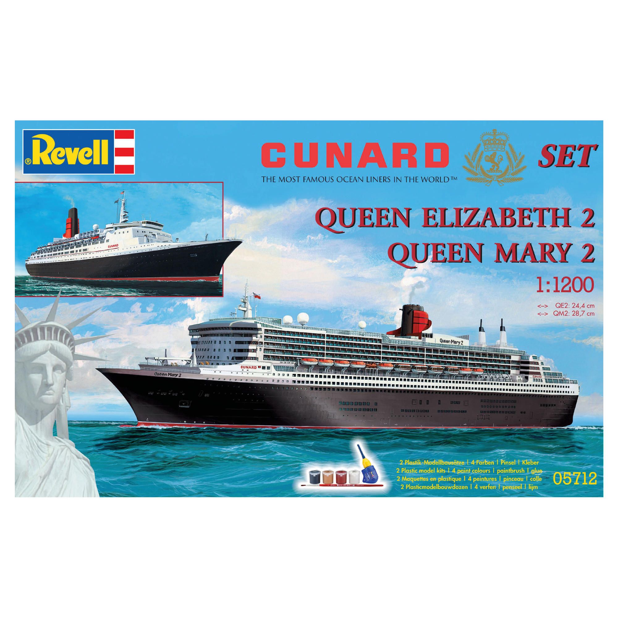 Revell Gift-Set "Cunard Line"