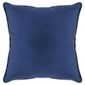Tesco Set of 2 Faux Silk cushions, navy