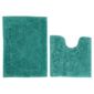 Tesco Pedestal and Bath Mat Set Sea Green