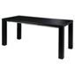 Roma Extending Dining Table Black 120-180Cm