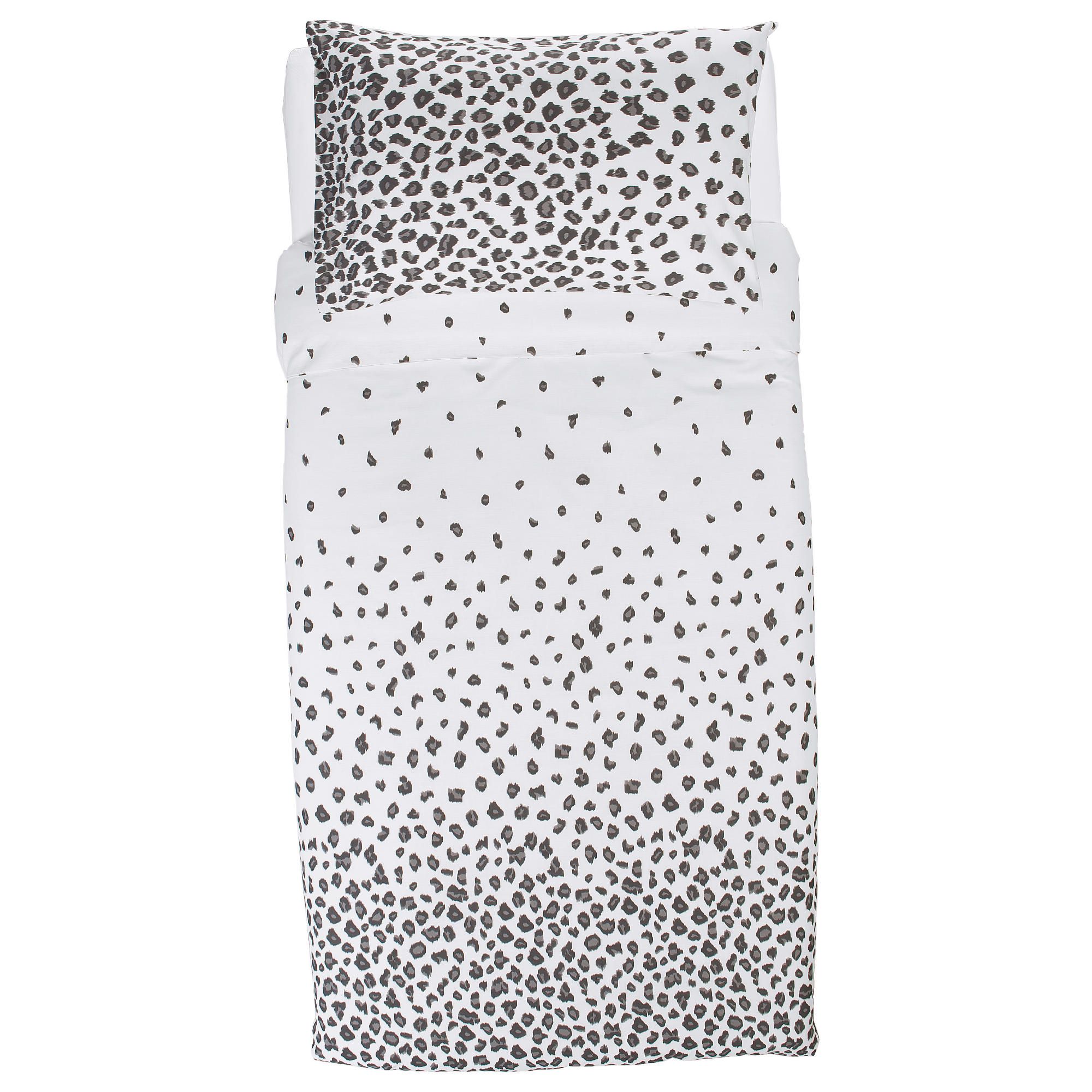 TESCO LEOPARD SPOT DUVET SB