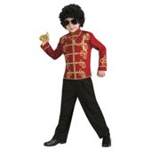 Michael Jackson red military jacket small