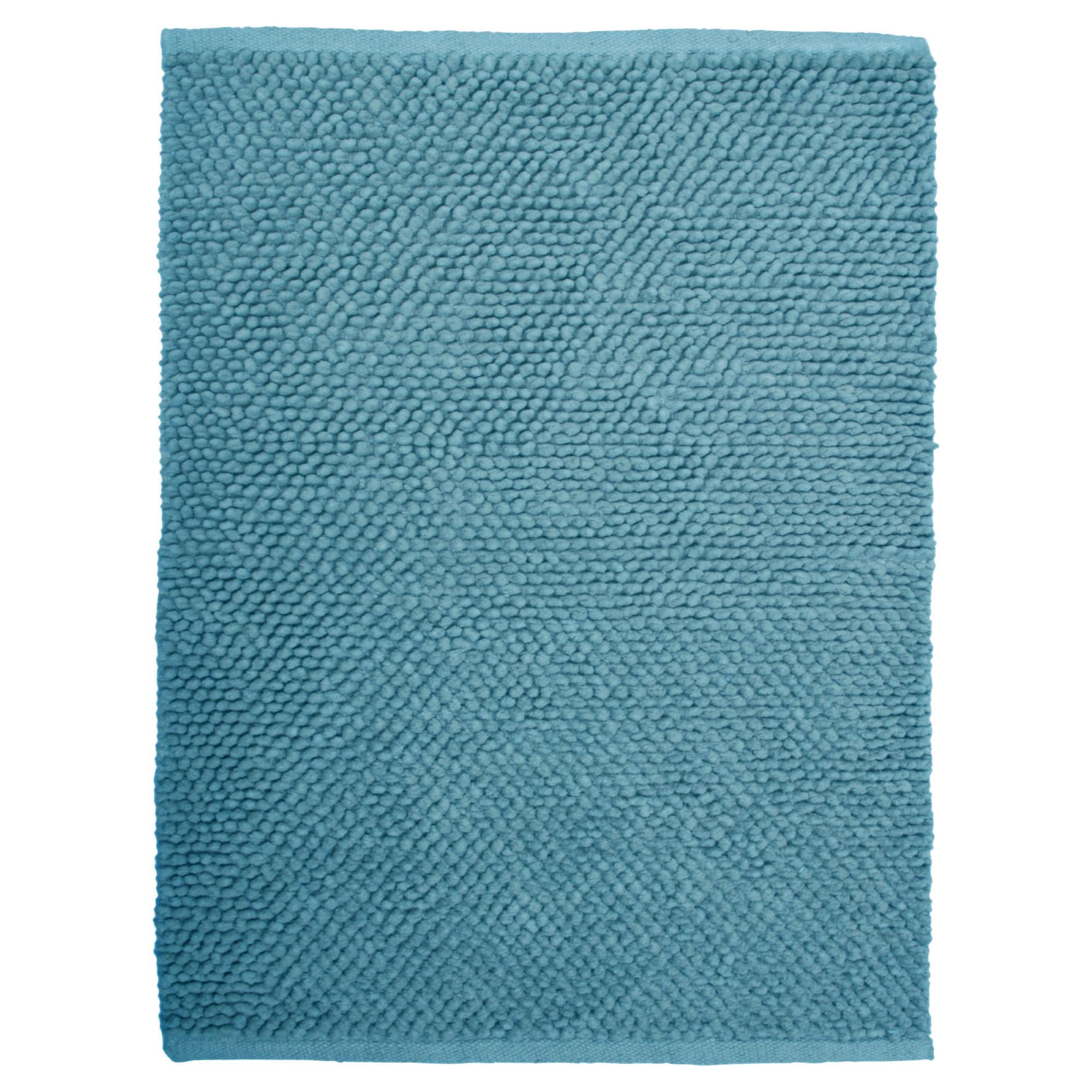 Tesco Chenille Loop Mat Turquoise
