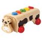 G Voila Geo-Cow Wooden Toy