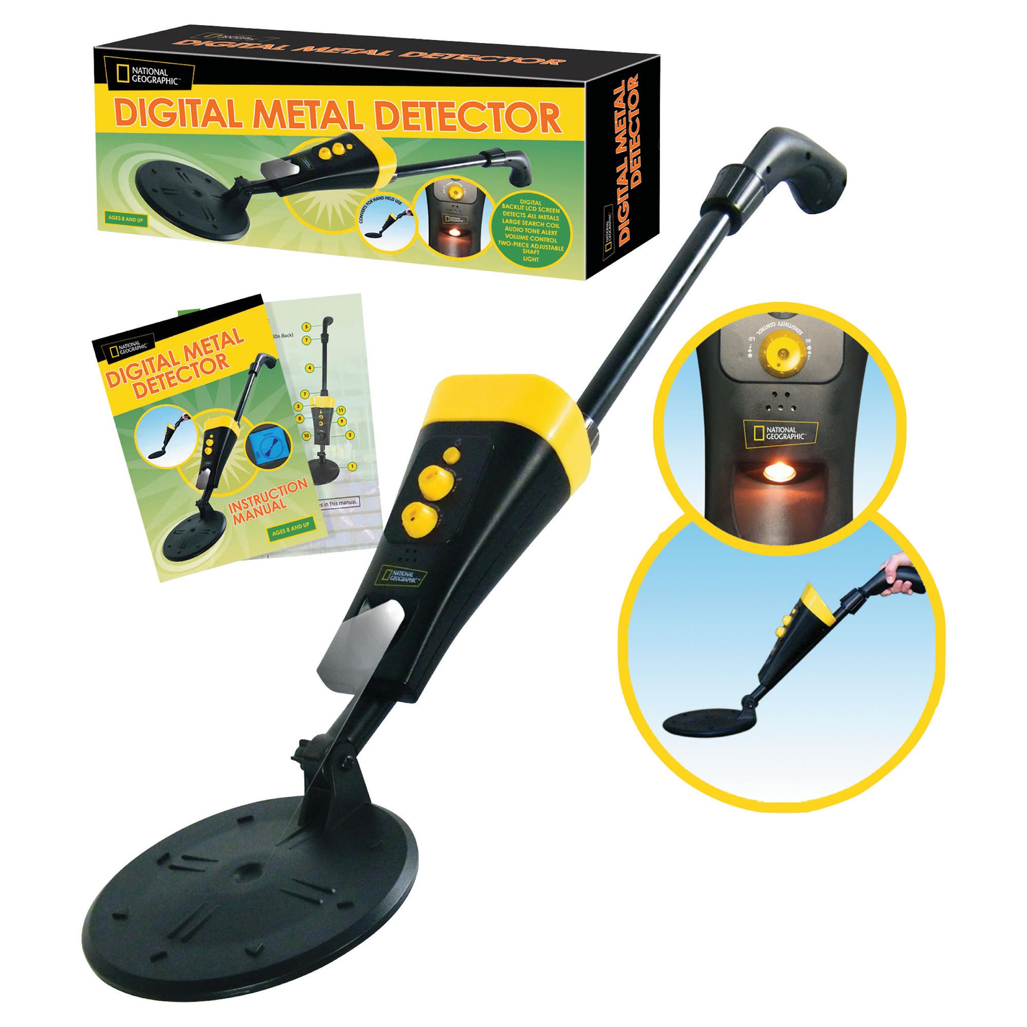 National Geographic Digital Metal Detector 