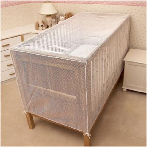 Image of Cot Bed Cat Net - 150 X 75 X 75cm, White