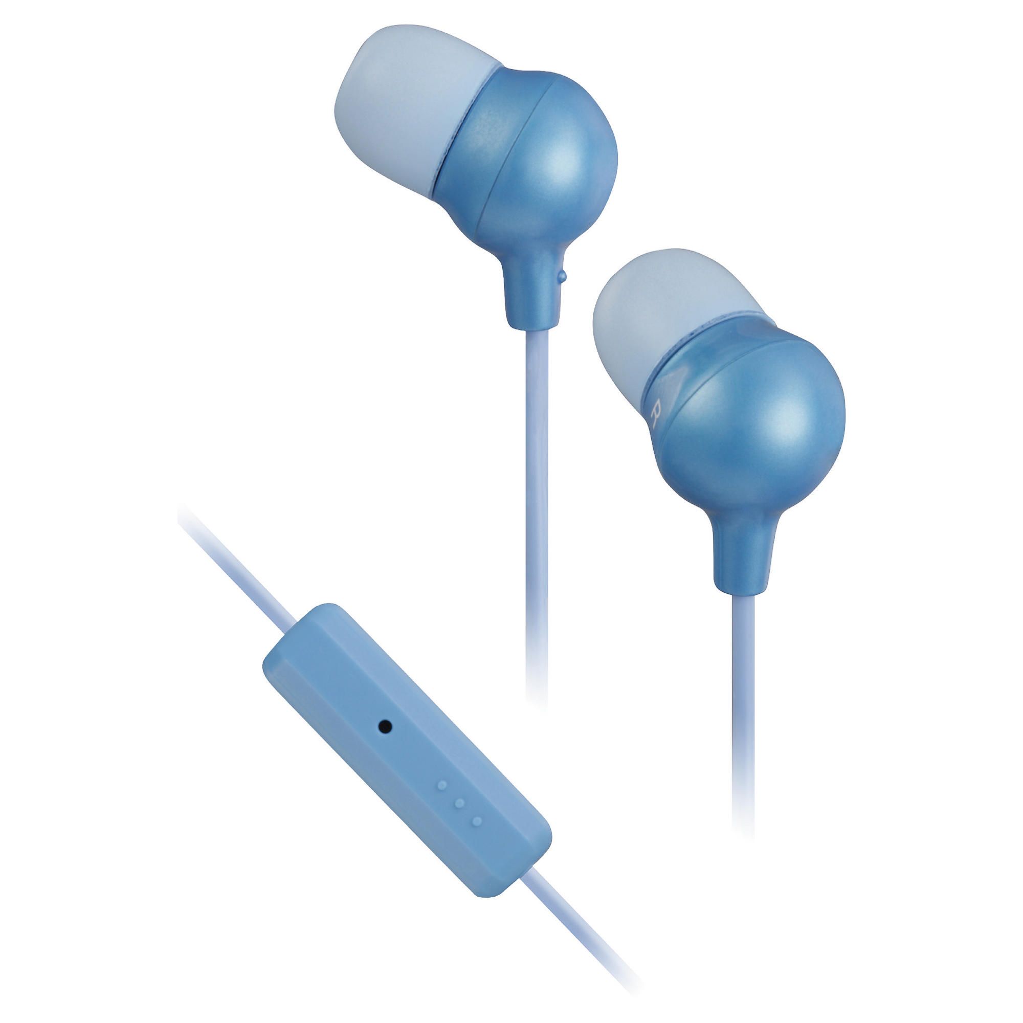 JVC Marshmallow Remote In-ear Headphones, Blue