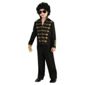 Michael jackson black military jacket medium