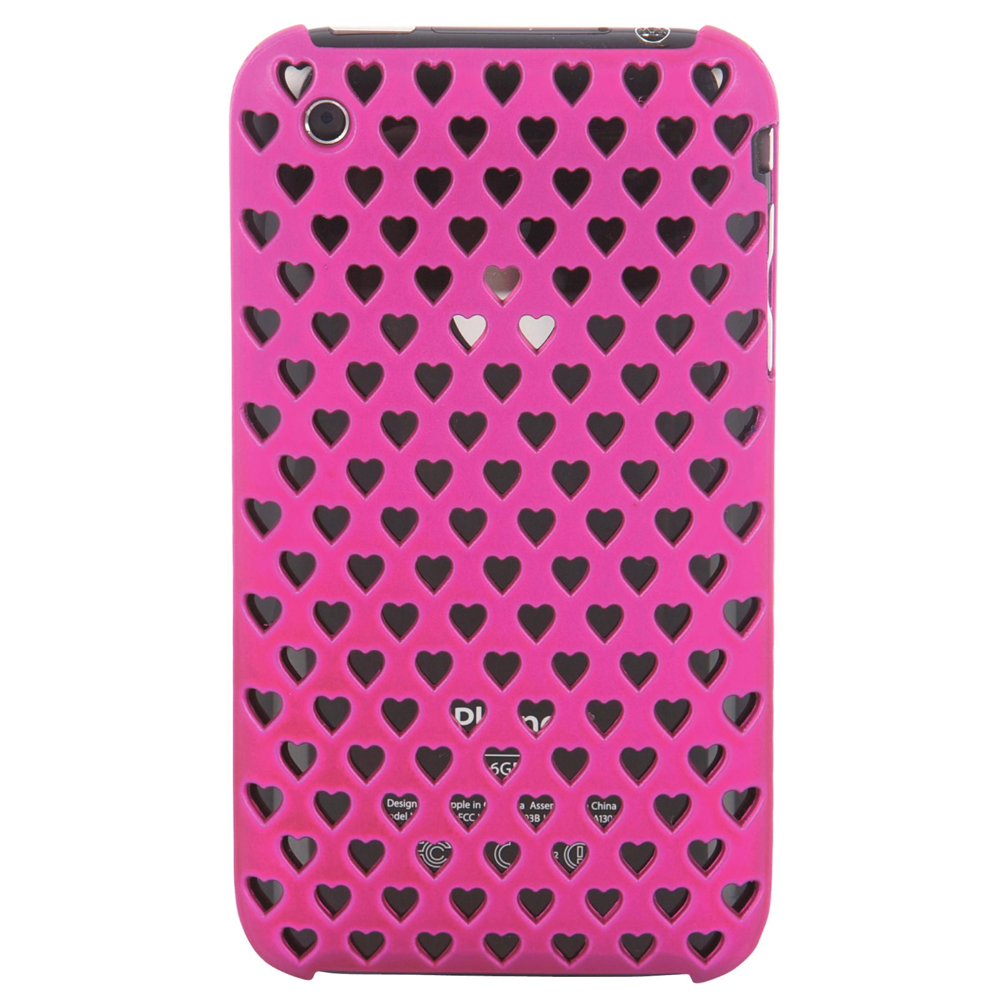 Orbyx Hearts Case for iPhone 3 Pink 
