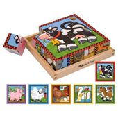 Melissa & Doug Farm Cube Wooden Puzzle