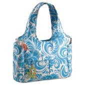 Okiedog Equinox Celeb Tote Baby Changing Bag Blue/Beige
