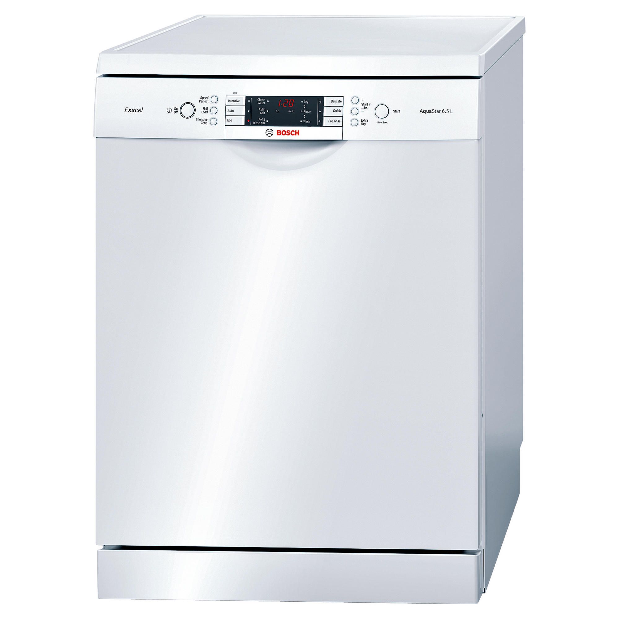 Bosch Exxcel SMS65E12GB white dishwasher